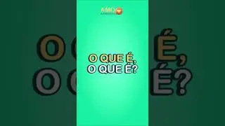 O QUE É, O QUE É, adivinhas adivinhacoes charadas e enigmas R_ _ _ DO ? #shorts #youtubeshorts