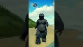 Before & After Kaiju Growing Up. Showa Minya, Ceasar, Godzilla🔥 #robloxshorts #robux #kaijuuniverse