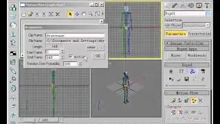 3dsmax Looping Biped Animation