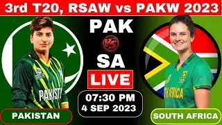 Live: Pakistan Women vs South Africa Women, 3rd T20 Match | PAKW vs SAW Live Score and Commentary