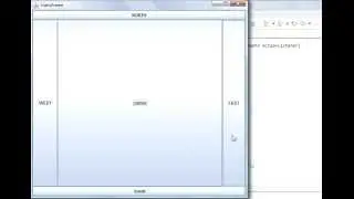 Java programming Lesson 60 GUI : Adding Panels to the borderLayout Manager and buttons to the panels