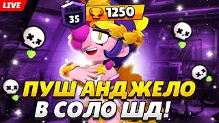 АПАЮ КОМАРА НА 35 РАНГ В СОЛО ШД | 1000 + 🏆| СТРИМ БРАВЛ СТАРС ⭐