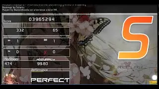 osu! Aitsuki Nakuru - Monochrome Butterfly (NiNo's Insane) 99.8% FC 132pp