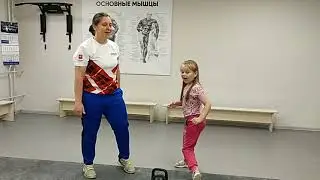 Гиревой спорт. Начало освоения подводящих упражнений.