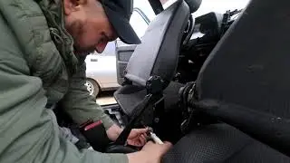 Ремонт сиденья нива