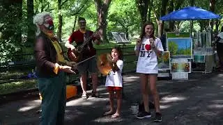 Several acts in Central park