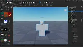 How to make a model in roblox studio.