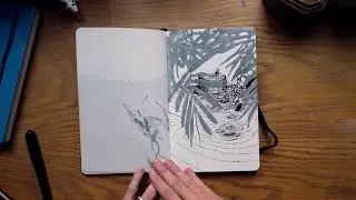 Sketchbook Tour #21| Drawings I Never Shared Before from 2017-2018