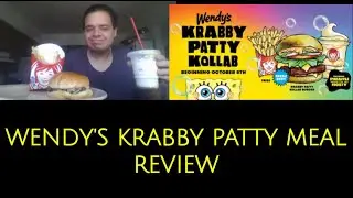 Wendy's Krabby Patty Meal Review |  CubsFan16