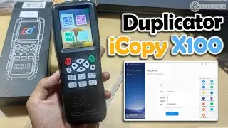 Demo iCopy X100 RFID Duplicator Cloner Access Card Copier 125kHz 13.56MHz - Baru