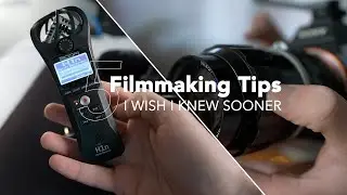 5 Quick & Easy Beginner Filmmaking Tips