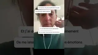 Je doute. J’ai peur. Mais je me laisse traverser par mes émotions.