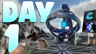 How 2 YouTubers Claim a OP Wyvern Trench Day 1! - ARK PvP