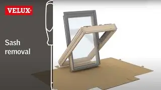 VELUX How to remove the sash
