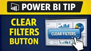Power BI Clear Filters Button (Reset Dashboard Filters in 1 Click)