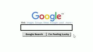 Google Intro Search with Sound effects | Jem Tangonan