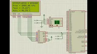 Weather Station using STM32 microcontroller and BME280 sensor