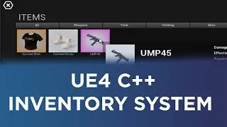 How to make an Inventory System with C++ in Unreal Engine