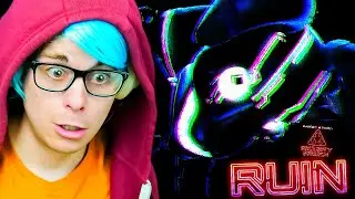 GLAMROCK BONNIE RETURNS!? (FNAF Security Breach Ruin DLC Gameplay Trailer REACTION)
