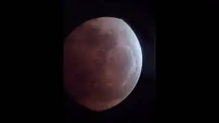 May 26 2021 Super Bloodmoon Eclipse In My Eight Inch Telescope
