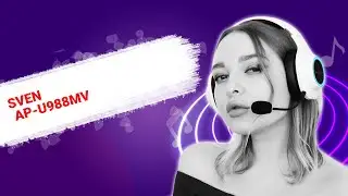 НИКС Компьютерный Супермаркет: видео про Наушники SVEN AP-U988MV Red #1