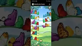 butterfly sort puzzle ( 30-35 )