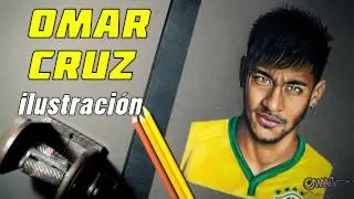 DRAWING NEYMAR JR | SPEEDRAWING