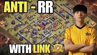 BEST - 03 TH15 WAR BASE WITH LINKS | ANTI ROOT RIDER TH15 WAR BASE  | TH15 NEW BASE WITH CC TIPS 🔥