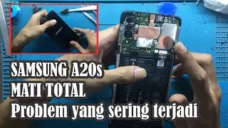 masalah sering terjadi samsung a20s matot cuma getar