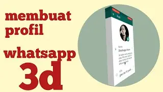 how to make a cool and simple 3d wa profile pixellab