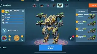 Venom Typhon MK3 | very effective Weapons | War Robots Gameplay