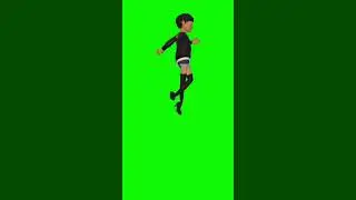 Karate boy/🕺 green screen//cartoon animation//video 2022!