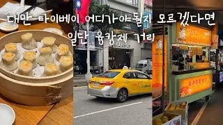 대만 초심자 여행🇹🇼 #2 | 딘타이펑 솔직 후기 | 산책하고 구경하기 좋은 융캉제 | 카발란 위스키 여기에서 사는게 이득🥃 | 젤 현지 느낌 라오허제 야시장 | 유산동 우육면 🍜