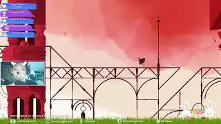GRIS gameplay part 2 - Met a new Friend! JIMMAY!