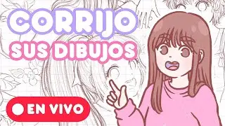 🔴 ¡EN VIVO! Corrijo sus dibujos 🐥
