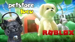 I BUILT A CUTE PET STORE - Roblox Indonesia - Pet Store Tycoon