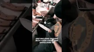 Tahoma Field knife getting cleaned