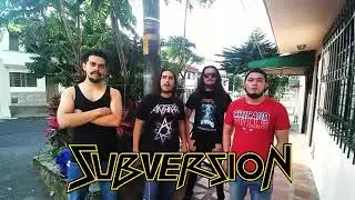 Invitación de la banda Subversión a Ficime