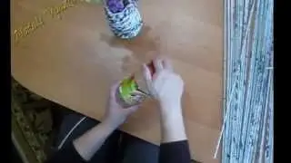 плетение+из газет