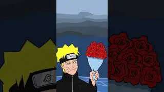 Naruto & konan (a parody of naruto) #shorts #naruto #animation #anime #flipaclip