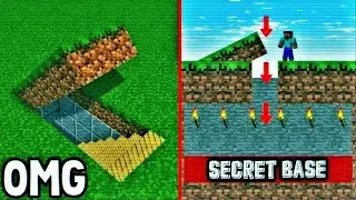 I MADE A SECRET UNDERGROUND HOUSE IN MINECRAFT||First Voiceover||Zeus Gaming