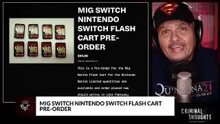 Video Game Piracy: Nintendo MIG Switch Flash Cart  | State of Crime