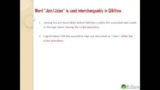 Join me for Joins in QlikView
