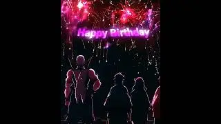 happy Birthday 🥳🎉 UPD EDITS#gojo #gojousatoru #birthday #jjk #anime #foryou #shots #updedits