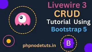 🔥Laravel Livewire 3 CRUD(CREATE, READ, UPDATE, DELETE) Tutorial Using Bootstrap 5 
