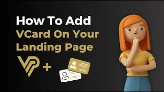How To Add Vcard On Your Landing Page