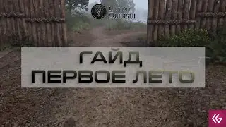 Medieval Dynasty.  Гайд по выживанию. Первое лето. Что делать? Как быть?
