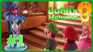 Luigi Mansion 3 - Viens on aspire des fantômes #1