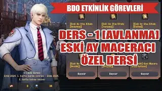 [Etkinlik] Eski Ay Staj Kitabı Nasıl Kullanılır? Bölüm 1 : Avlanma