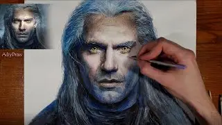 The Witcher, Henry Cavill Drawing
